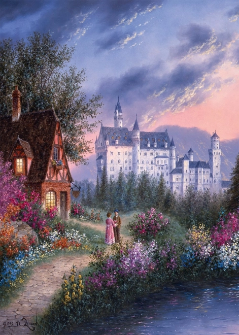 Puzzle Bavorský hrad 500 dílků
