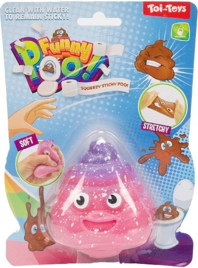 Elastická antistresová slizová hmota, 7 cm, různé barvy