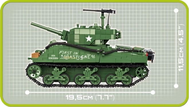COBI 2550 II WW Sherman M4A3E2 Jumbo, 720 k, 2 f