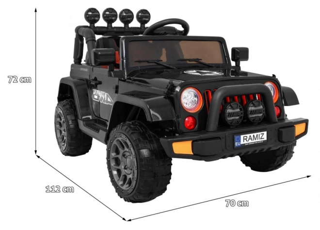 Vehicul de teren Full Time 4WD – Černá