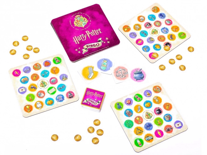 Harry Potter bingo hra