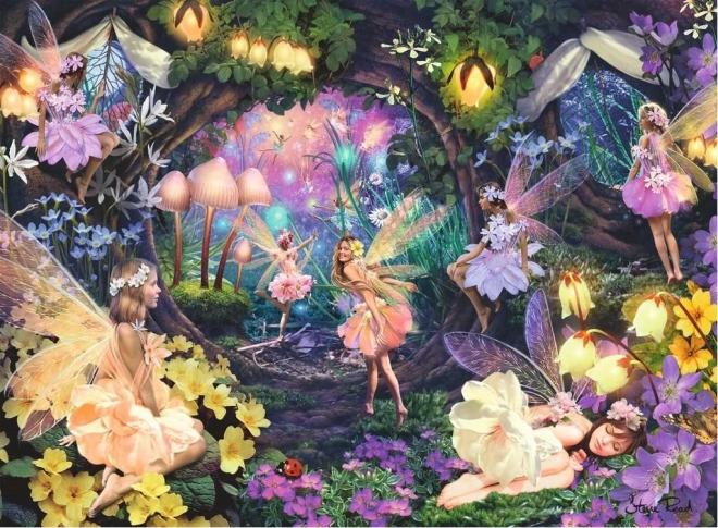 Ravensburger puzzle kouzelná zahrada 100 dílků