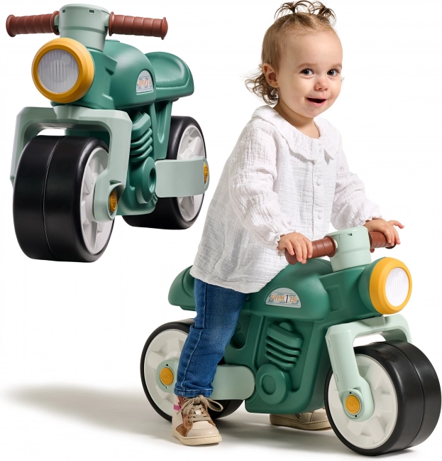 Falk dětská odrážedlo motorka Retro zelená