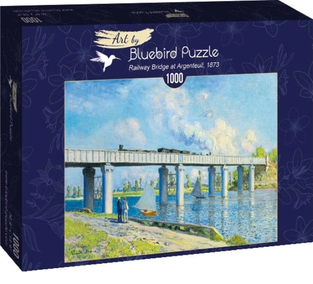 Puzzle Železniční most v Argenteuil 1000 dílků