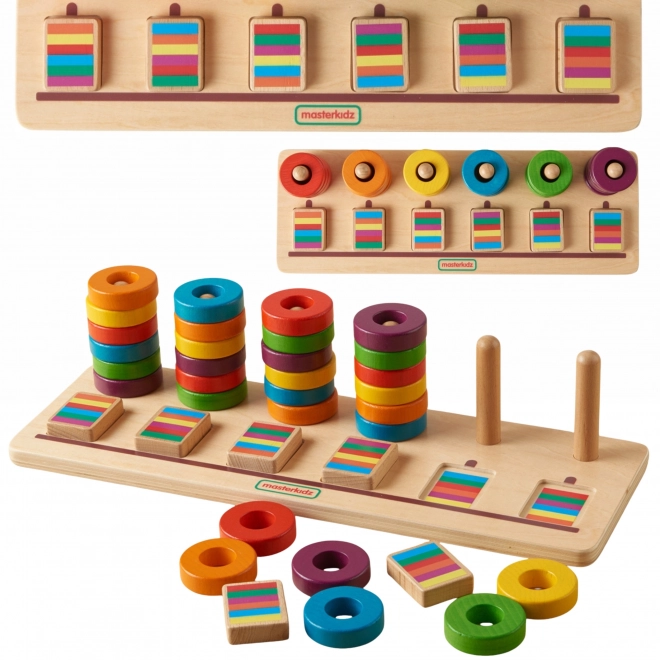 Vzdělávací skládanka Montessori Masterkidz