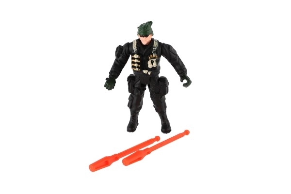 Plastový tank s vojákem na volný chod