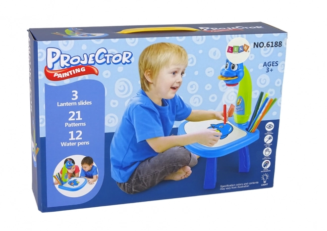 Projektor na kreslení s motivem dinosaura pro děti