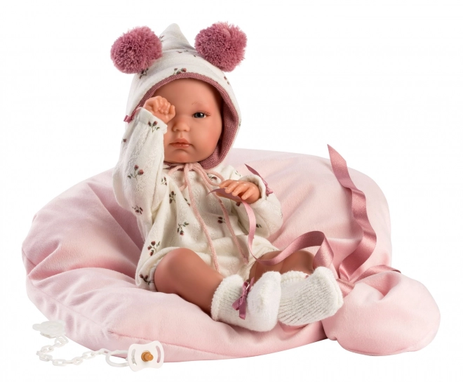 Llorens M635-78 obleček pro panenku miminko NEW BORN velikosti 35-36 cm