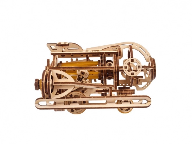 Dřevěné 3D mechanické puzzle Steampunková ponorka