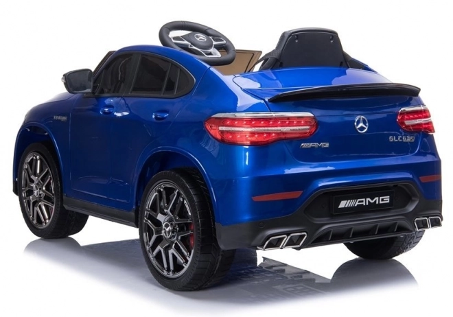 Auto na baterii Mercedes GLC 63S modré 4x4