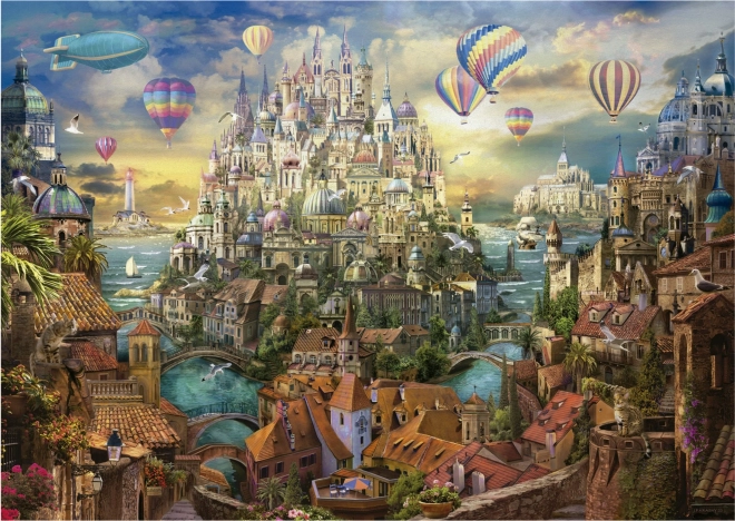 Puzzle Město snů 8000 dílků