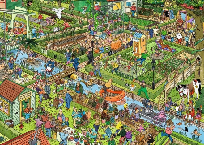 Puzzle JUMBO Zeleninová zahrada 1000 dílků