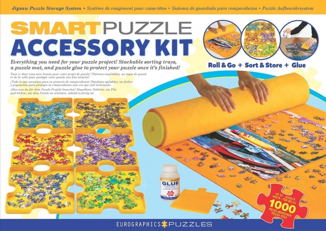 EUROGRAPHICS Sada příslušenství pro skládání puzzle 3v1