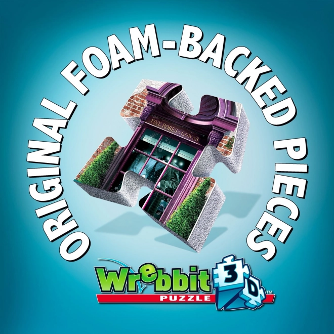 WREBBIT 3D puzzle Harry Potter: Madam Malkinová a Zmrzlinářství Florea 290 dílků