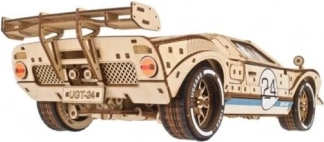 Ugears 3D dřevěné mechanické puzzle Endurance Racer
