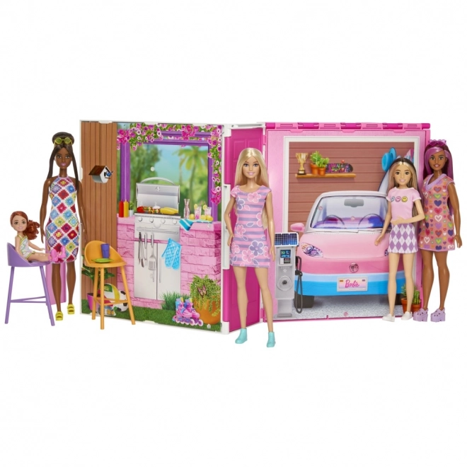 Sada útulného domečku pro panenku Barbie