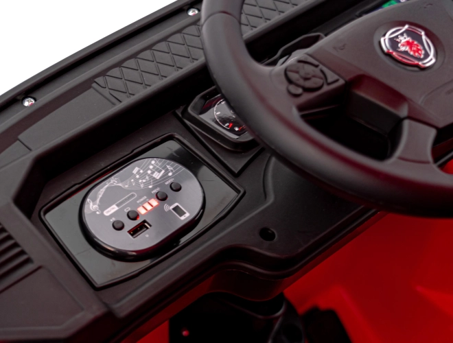 Dětský automobil Scania R-SERIE na baterie - Červená