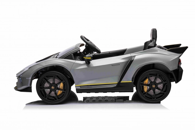 Dětské elektrické autíčko Lamborghini Invencible – šedé