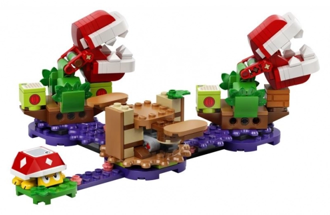 Hlavolam s Piraňovou Rostlinou - Rozšiřující Set LEGO Super Mario