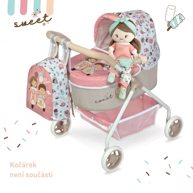 DeCuevas 20148 Plyšová panenka SWEET - 36 cm