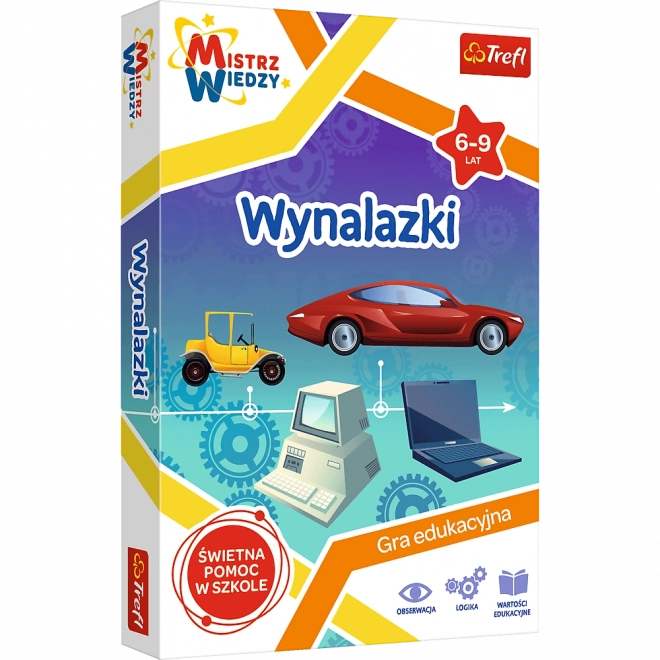 Mistrz Wiedzy: Vynálezy - Vzdělávací Hra pro Děti