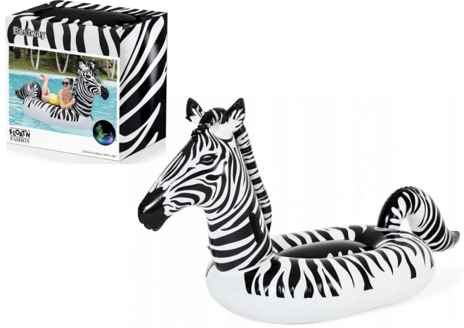 Nafukovací matrace zebra s LED osvětlením