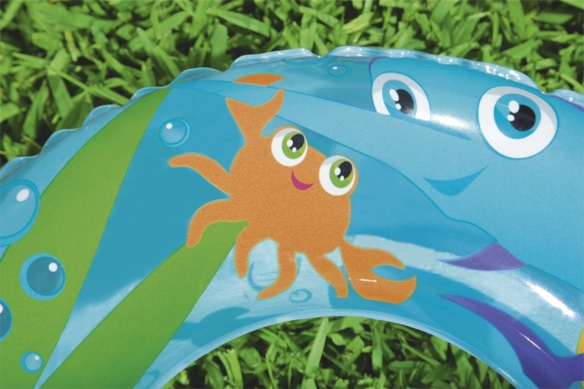 Bestway Nafukovací plavecký kruh 56 cm – Mořský svět