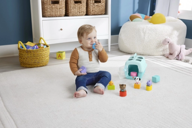 Fisher Price Vkládačka se zvířátky HTW93