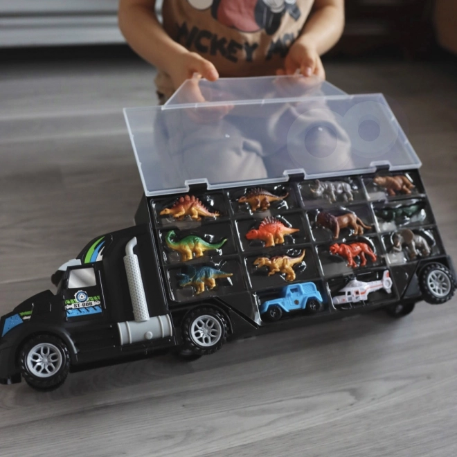 Woopie nákladní auto s dinosaury