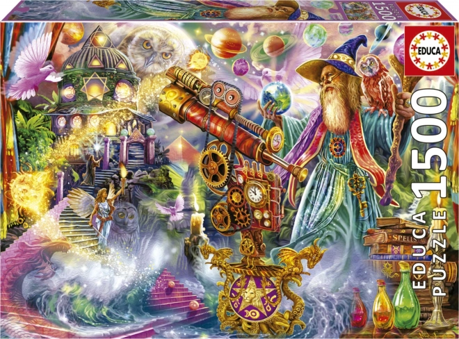EDUCA Puzzle Čarodějovo kouzlo 1500 dílků