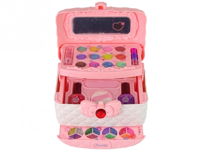 Beauty Set in Trunk Pink White