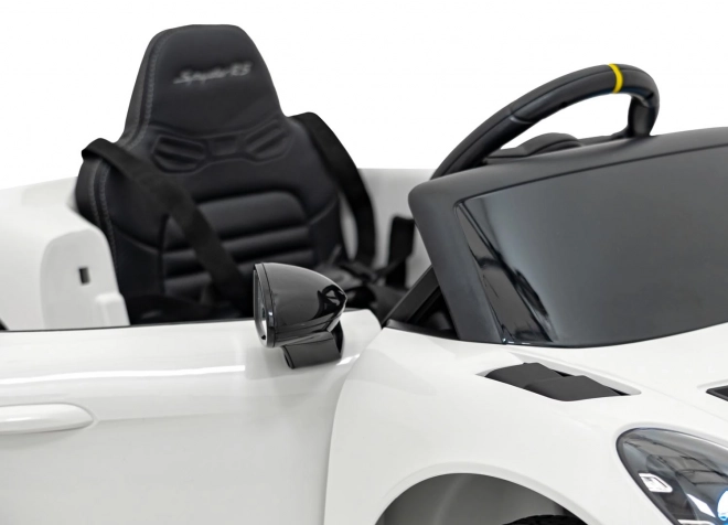 Dětské auto Porsche 718 – Bílé