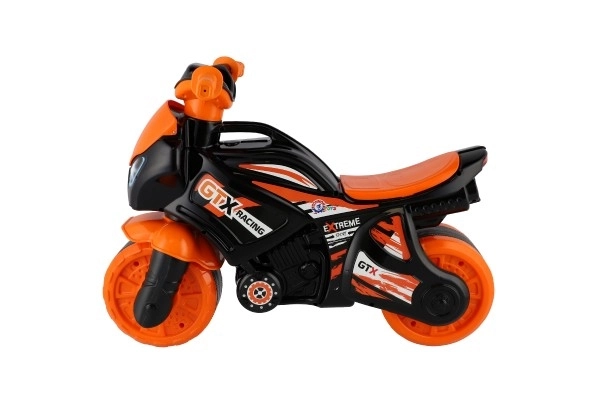 Dětské odrážedlo motorka GTX Racing oranžovo-černé