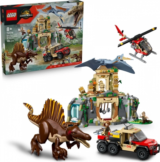 Jurassic World: Vzdušná mise s Kecalkoatlem a Spinozaurem