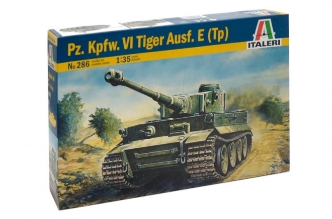 Modelová stavebnice tanku Tiger I Ausf. E/H1