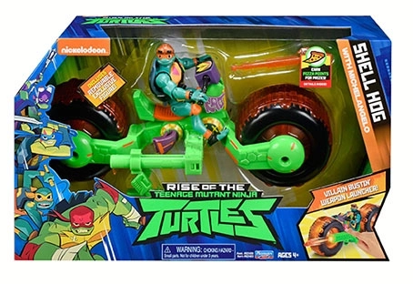 Motorka Želvy Ninja s akční figurkou