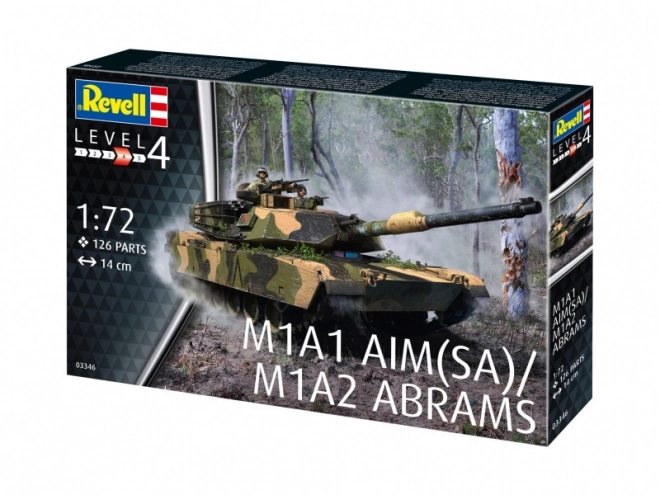 Plastikový model M1A2 Abrams 1/72