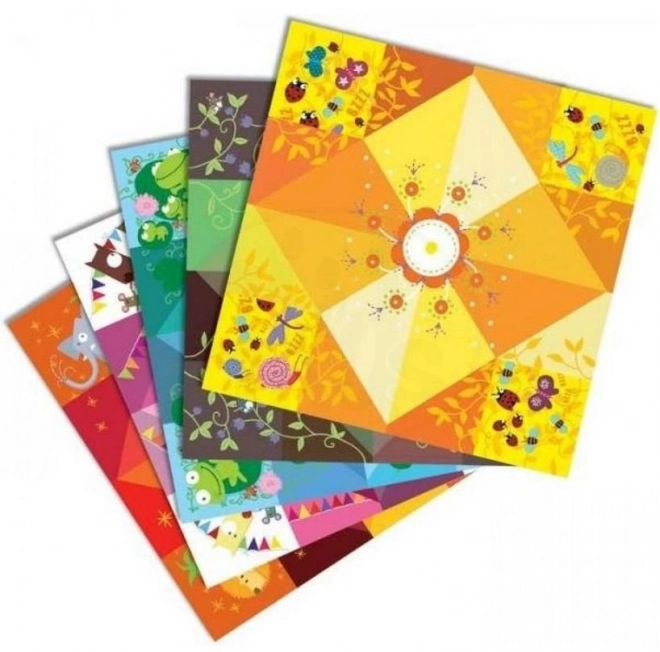 DJECO Origami Nebe, peklo, ráj (zelená)