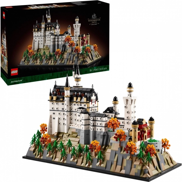 LEGO Architecture Zámek Neuschwanstein 3455 ks