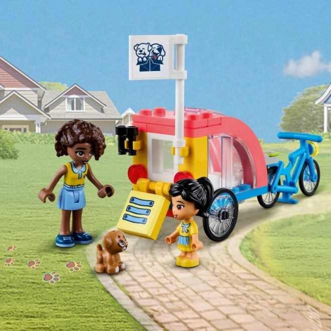 Lego Friends záchranný kolo pro pejsky