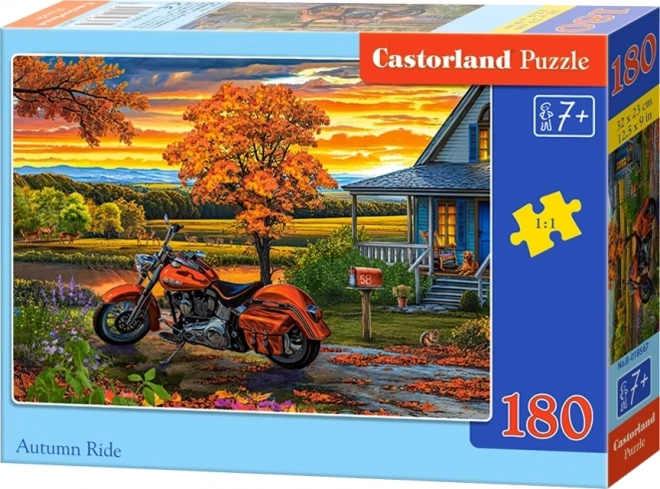 CASTORLAND Puzzle Podzimní jízda 500 dílků