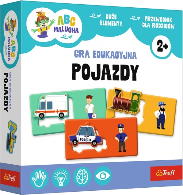 hra - vozidla abc pro nejmenší - trefl
