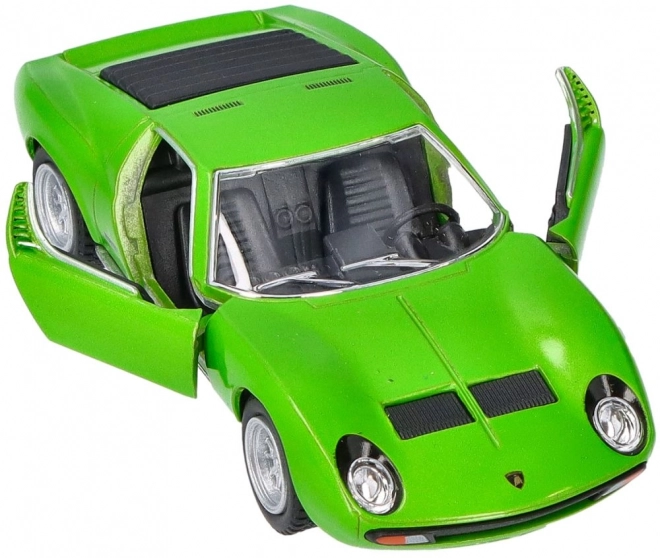 Kovový model Lamborghini Miura P400 SV 1971