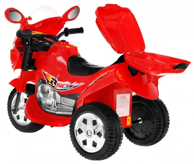 Tricicletă BJX-088 motocicletă electrică + sunete + lumini – Červená