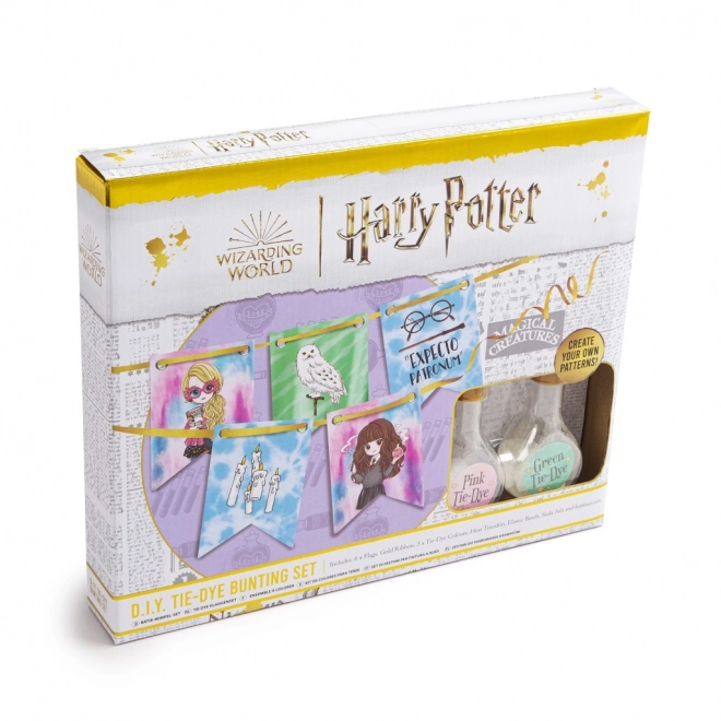 Batikovací sada - vlaječky Harry Potter