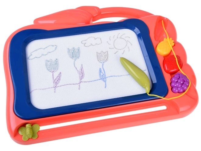 Kreativní kreslení na barevném pozadí