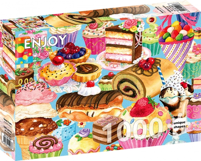 Puzzle Sladké pohoštění 1000 dílků