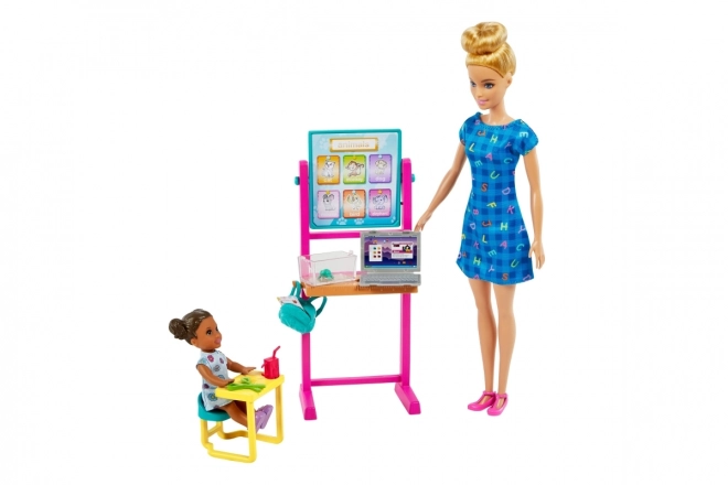 Barbie kariéra učitelka blondýna