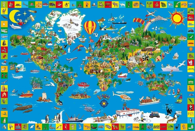 Puzzle Tvůj úžasný svět 200 dílků
