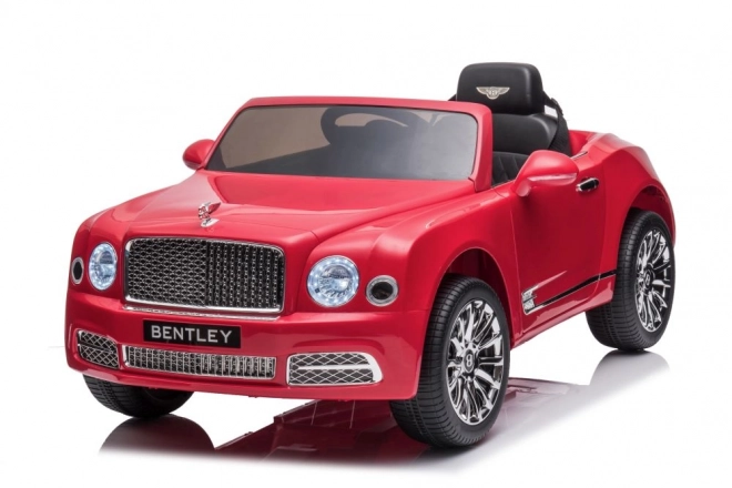 Elektrické dětské autíčko Bentley Mulsanne – Červená